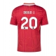 Liverpool Diogo Jota #20 Replike Domaci Dres 2024-25 Kratak Rukav